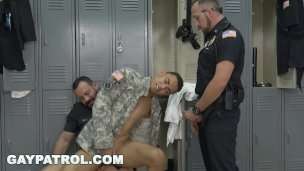 gay military story Cops take down Fake Soldier and set the Law